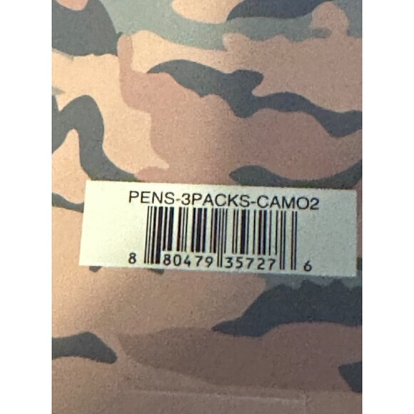 Lug Pens Camo2 3 Pack Refillable Ink Twist Design - Picture 4 of 4